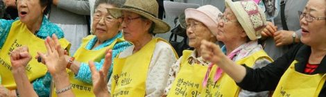 comfort women, protesta, ambasciata giapponese, seoul
