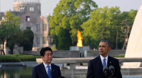 Obama, Abe, Hiroshima, bomba atomica